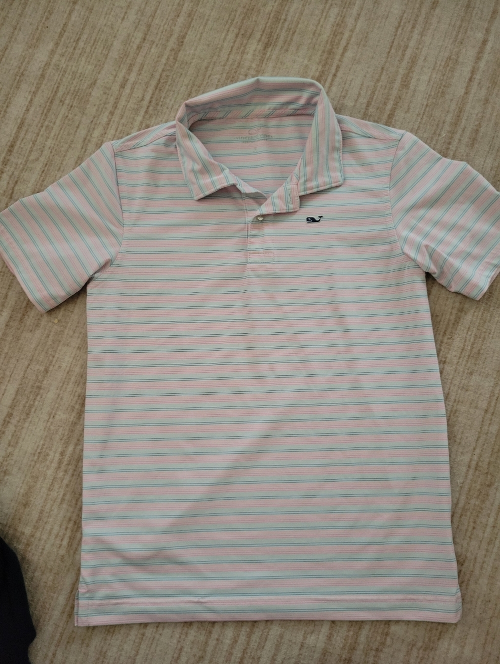 Vineyard Vines Striped Polo Shirt